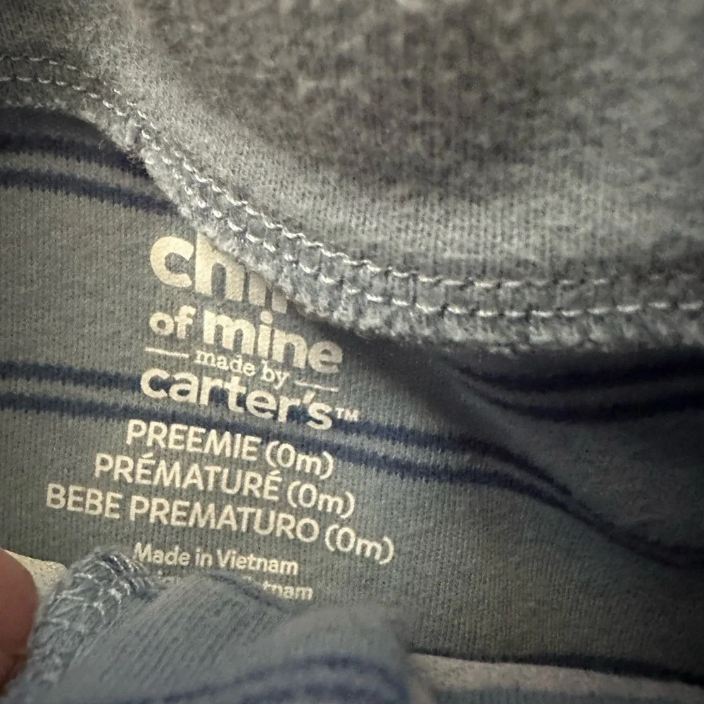 Carter’s preemie footies baby boy